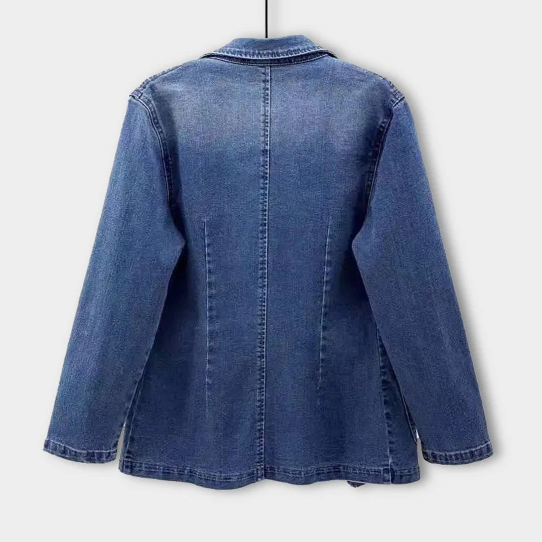 BLAKELY | Blazer en denim élégant pour femmes