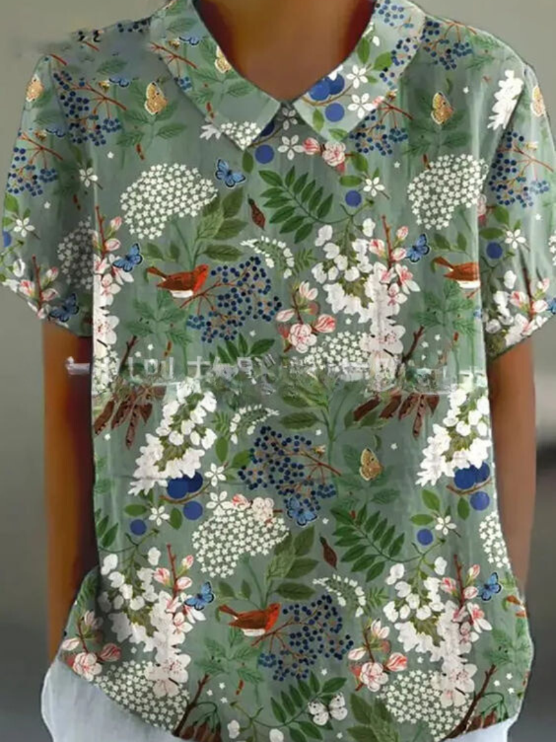 FLORA | Chemise florale avec fleurs